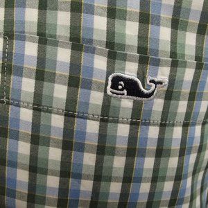 Vineyard Vines Mens Tucker Shirt L Large Green